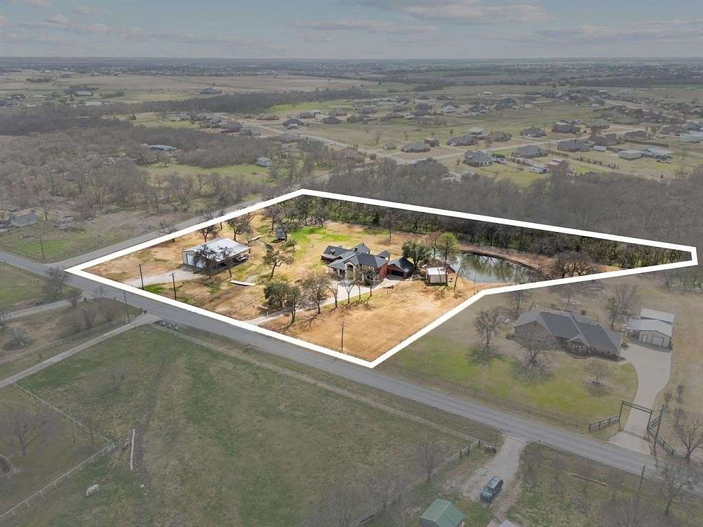 4.16 Acres of Land with Home for Sale in Royse City, Texas