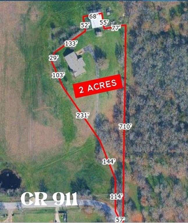 2 Acres of Land with Home for Sale in Joshua, Texas