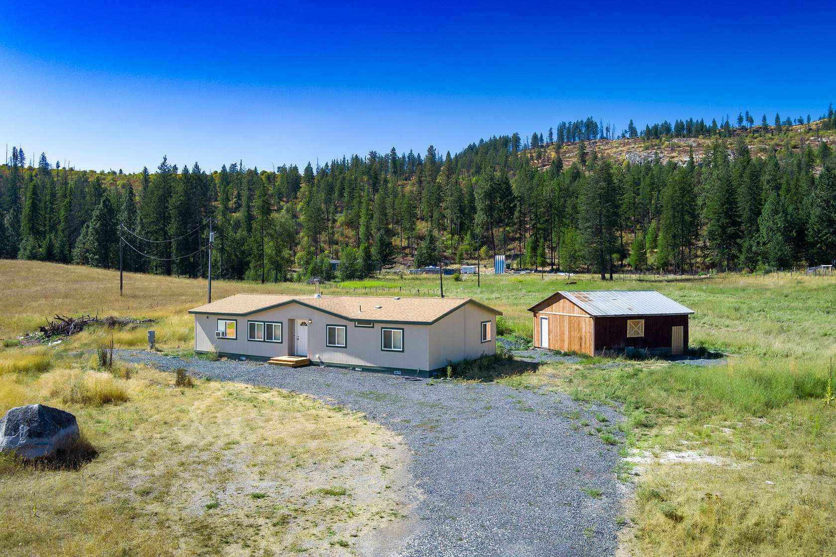 5.62 Acres of Land with Home for Sale in Colville, Washington