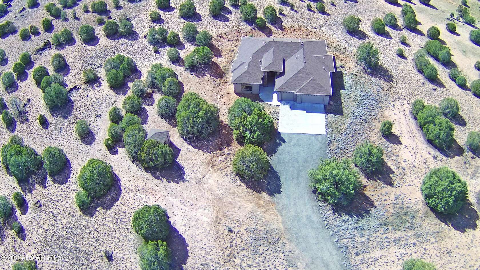14.3 Acres of Recreational Land with Home for Sale in Prescott, Arizona