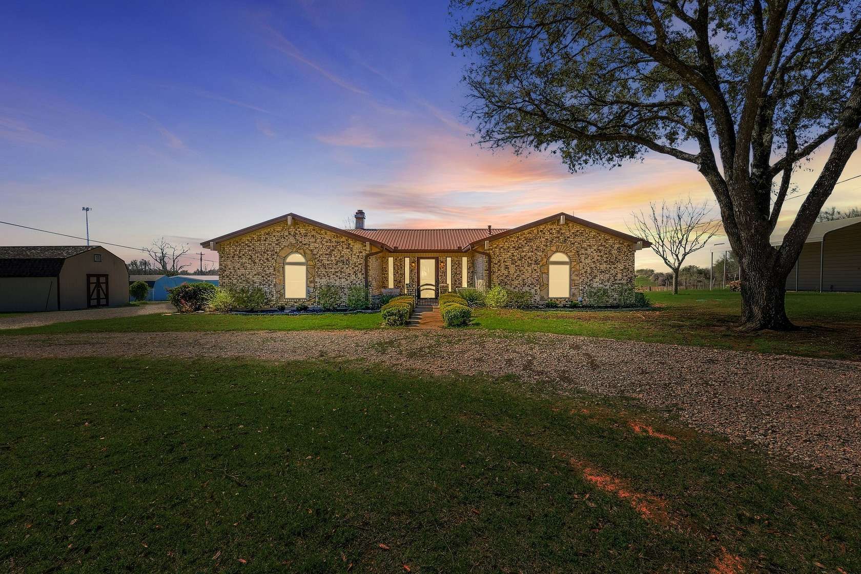 1.74 Acres of Land with Home for Sale in Keene, Texas