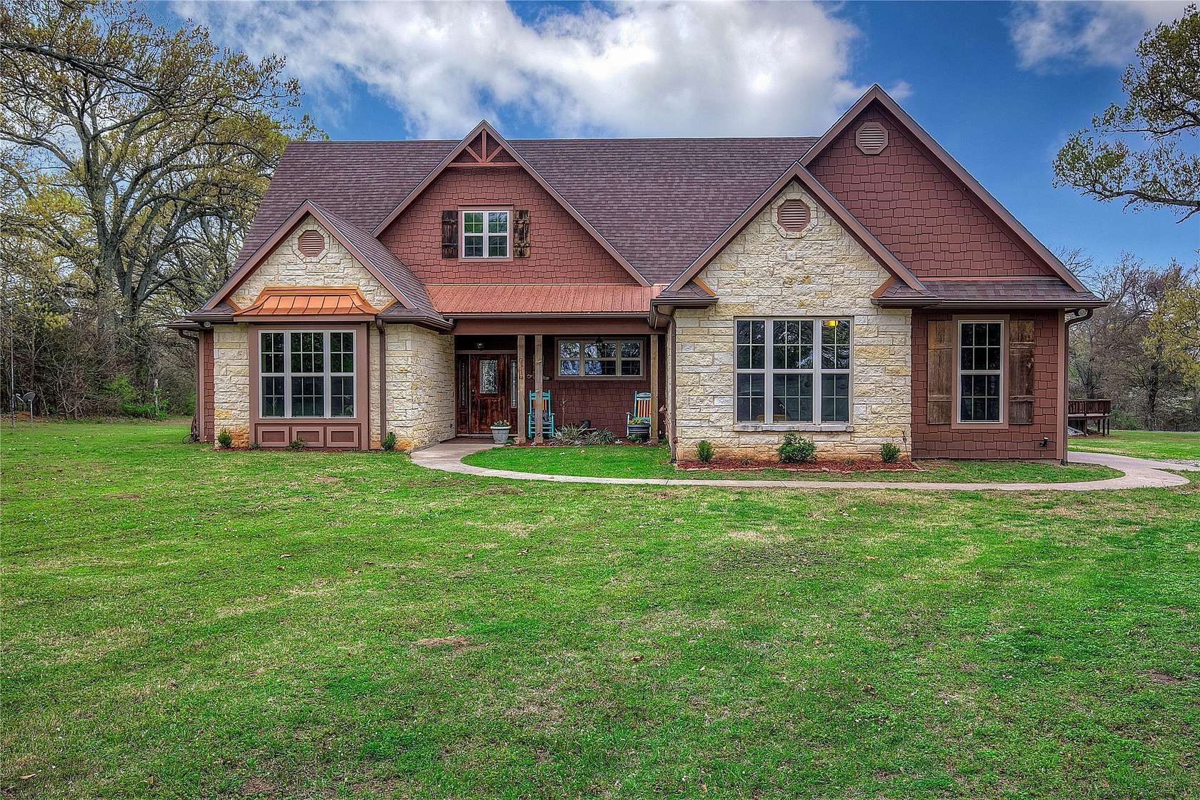 9.75 Acres of Land with Home for Sale in Point, Texas