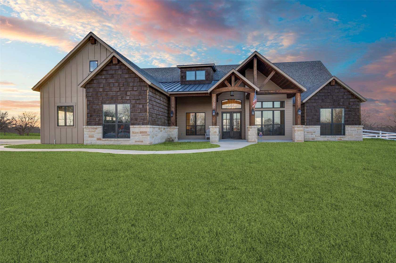 247 Acres of Land with Home for Sale in Denton, Texas