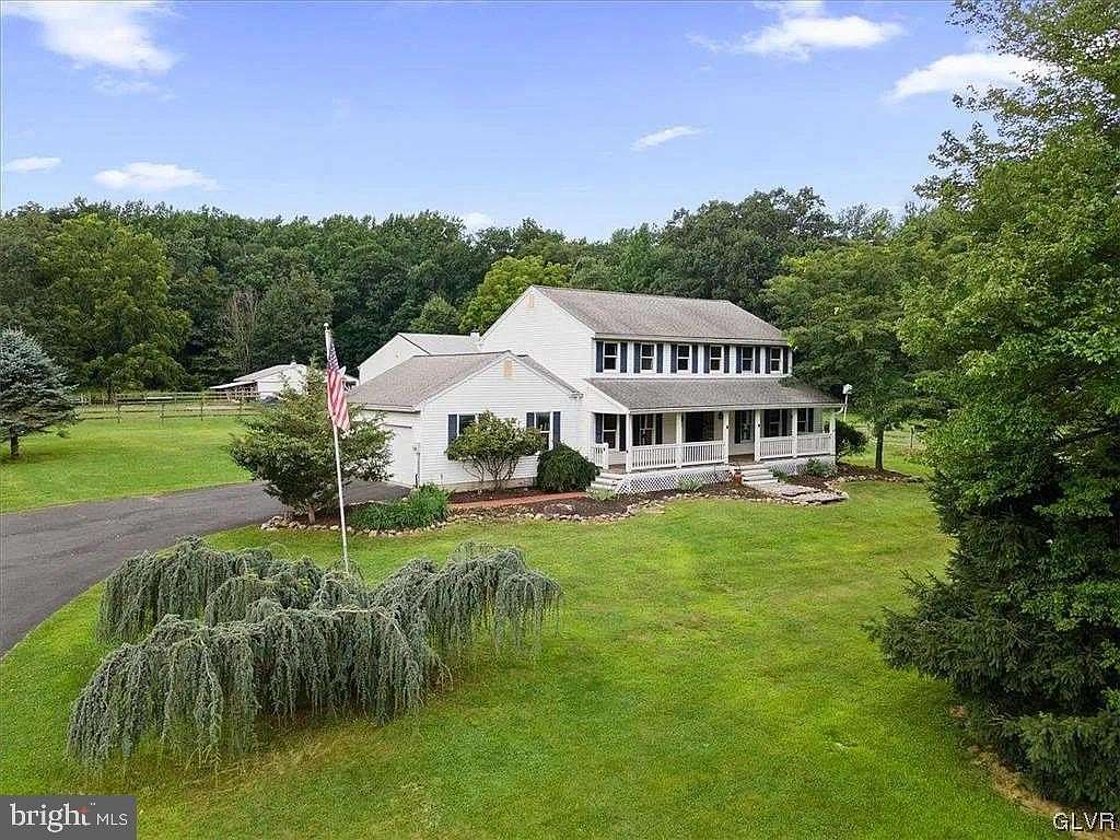 17 Acres of Land with Home for Sale in Bangor, Pennsylvania