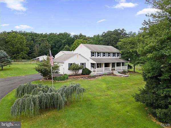 17 Acres of Land with Home for Sale in Bangor, Pennsylvania