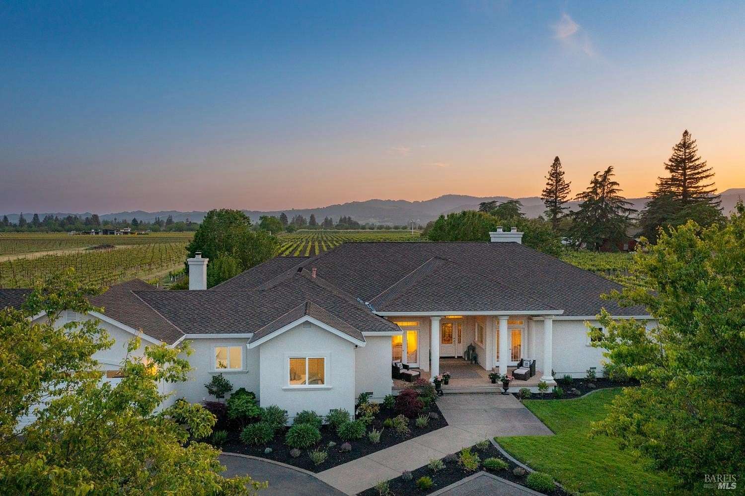 10.2 Acres of Land with Home for Sale in Napa, California