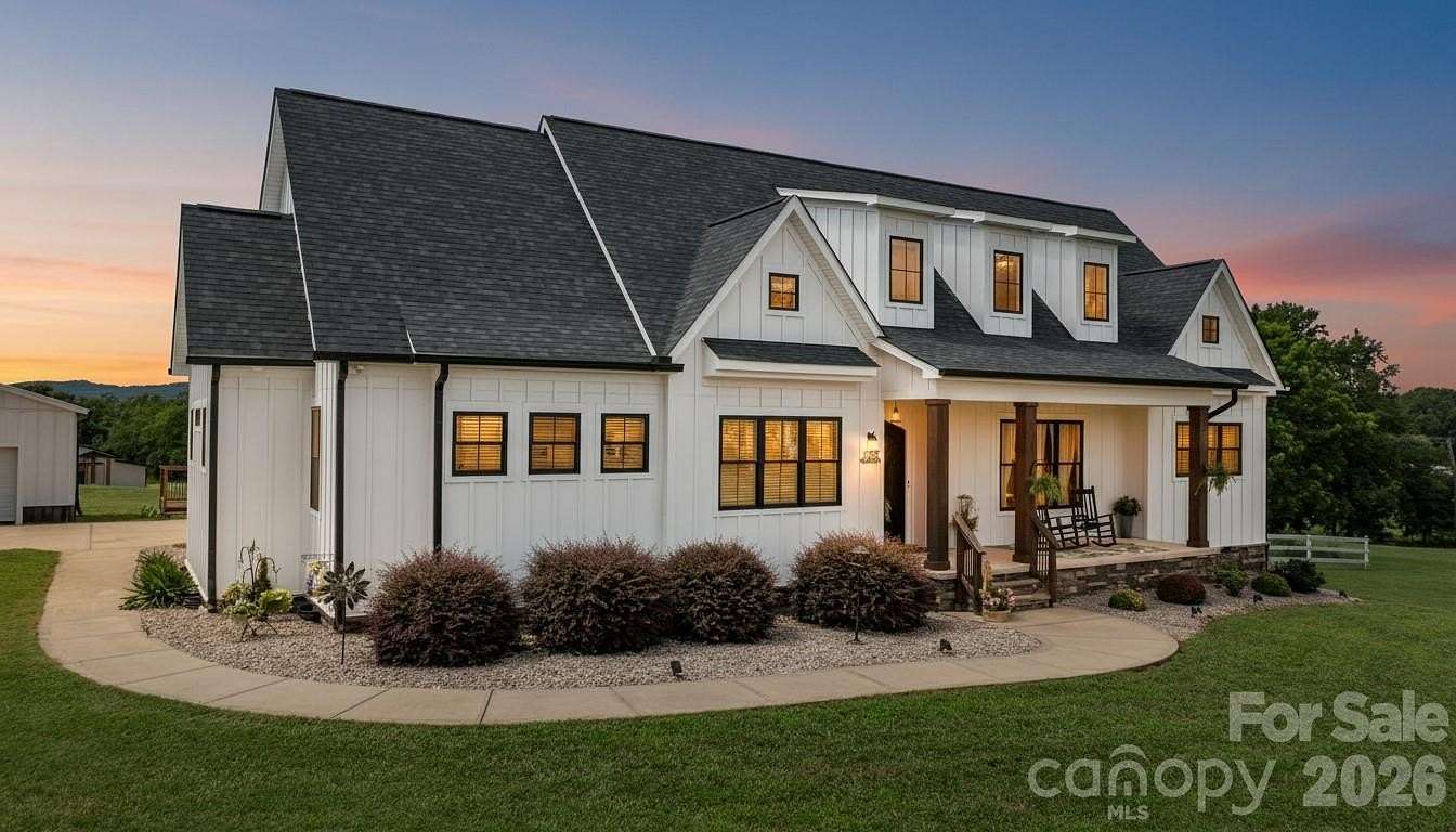 18.9 Acres of Land with Home for Sale in Hickory, North Carolina