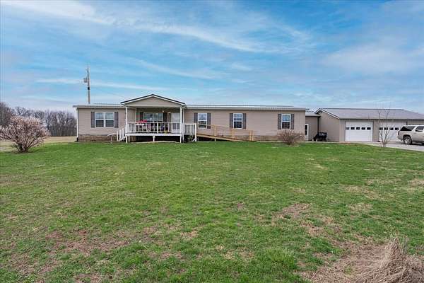 14 Acres of Recreational Land with Home for Sale in Peebles, Ohio