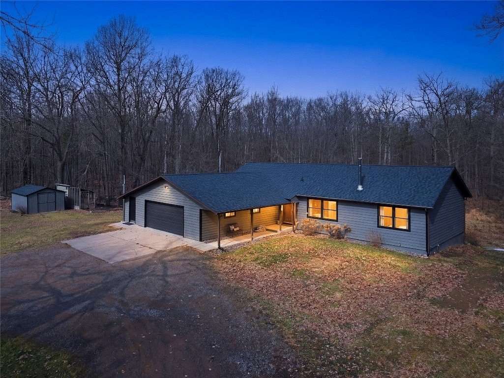 20 Acres of Land with Home for Sale in Conrath, Wisconsin