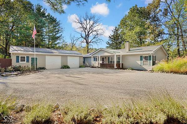 3.36 Acres of Land with Home for Sale in Center Point, Indiana