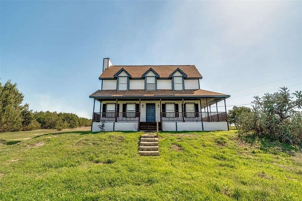 10 Acres of Land with Home for Sale in Hico, Texas