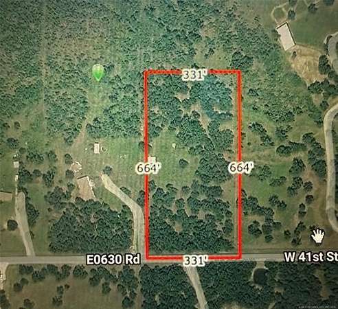 5 Acres of Residential Land for Sale in Mannford, Oklahoma