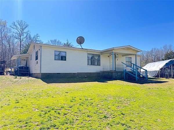 28.8 Acres of Recreational Land with Home for Sale in Hulbert, Oklahoma