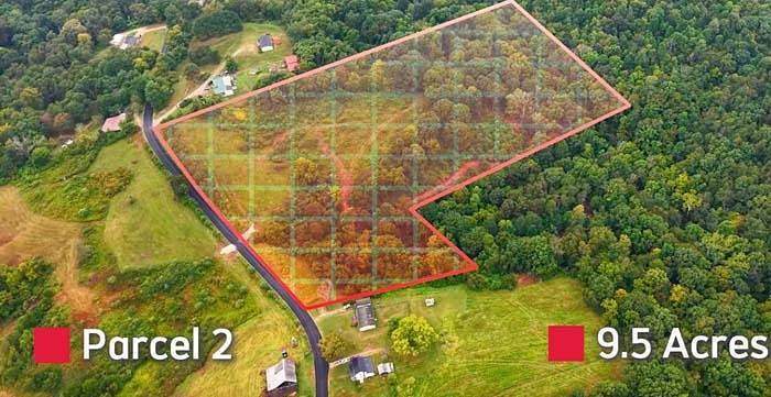 9.5 Acres of Land for Sale in Little Hocking, Ohio