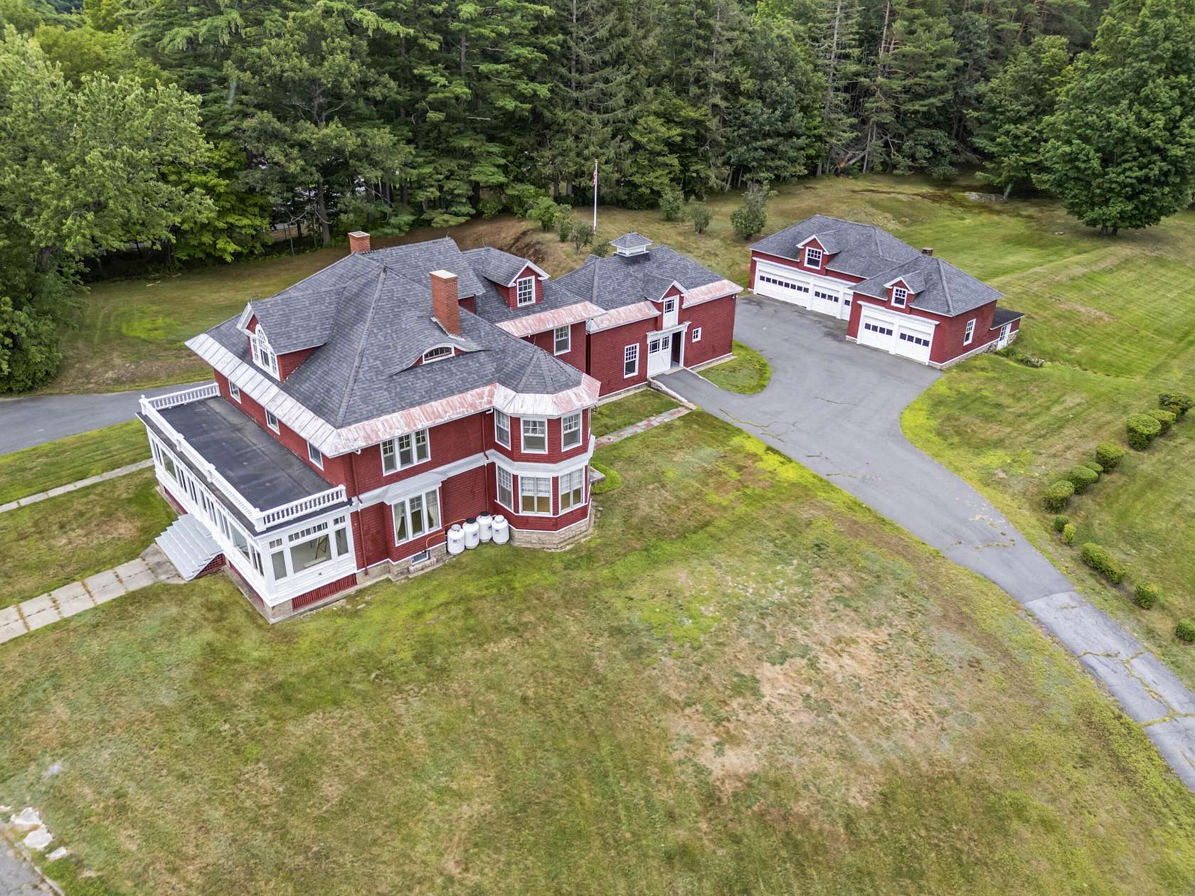 5.16 Acres of Land with Home for Sale in Wilton, Maine