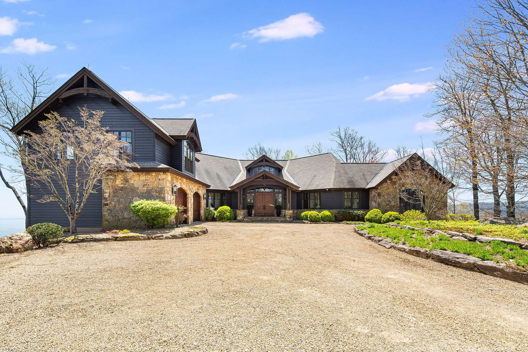 6.24 Acres of Land with Home for Sale in Sapphire, North Carolina