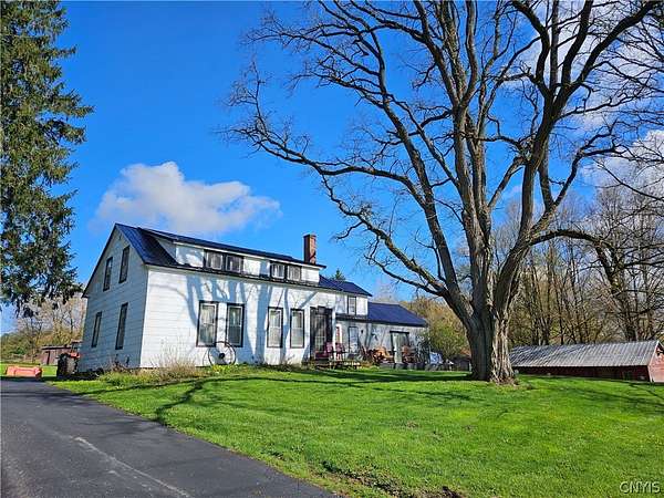 50 Acres of Agricultural Land with Home for Sale in Earlville, New York