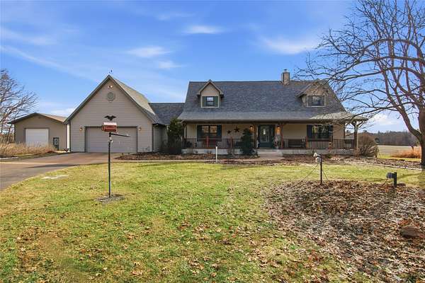 80 Acres of Land with Home for Sale in Sand Creek, Wisconsin