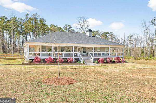 7.22 Acres of Land with Home for Sale in Mansfield, Georgia