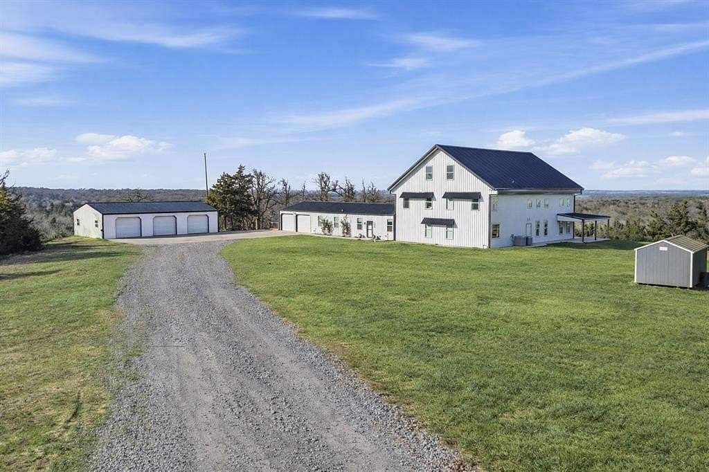 40 Acres of Recreational Land with Home for Sale in Meridian, Oklahoma