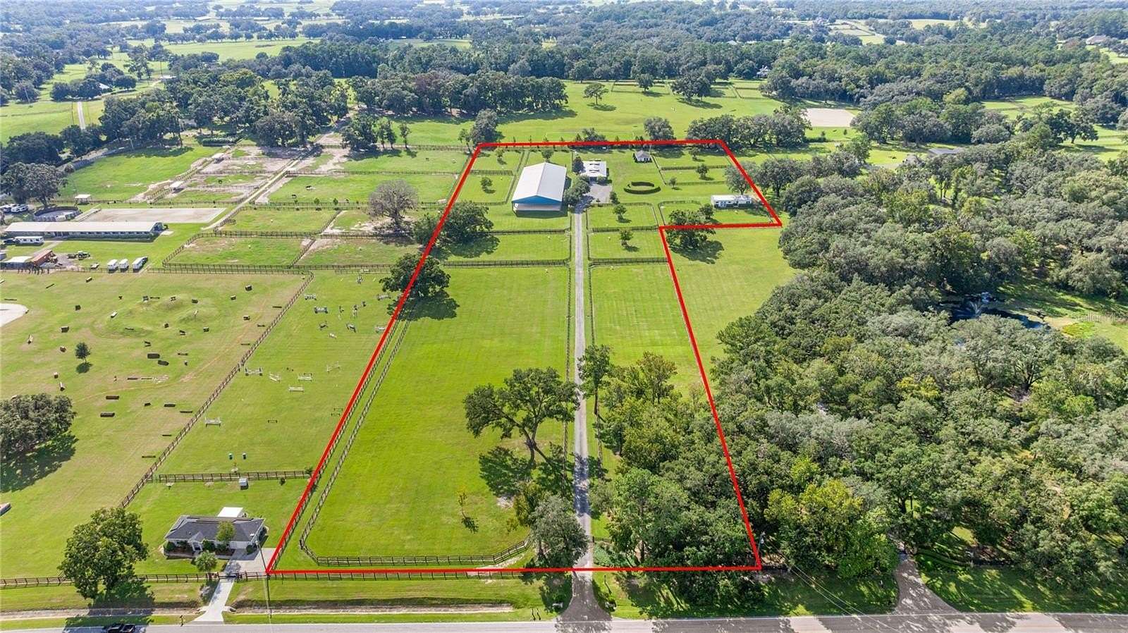 12 Acres of Land with Home for Sale in Ocala, Florida