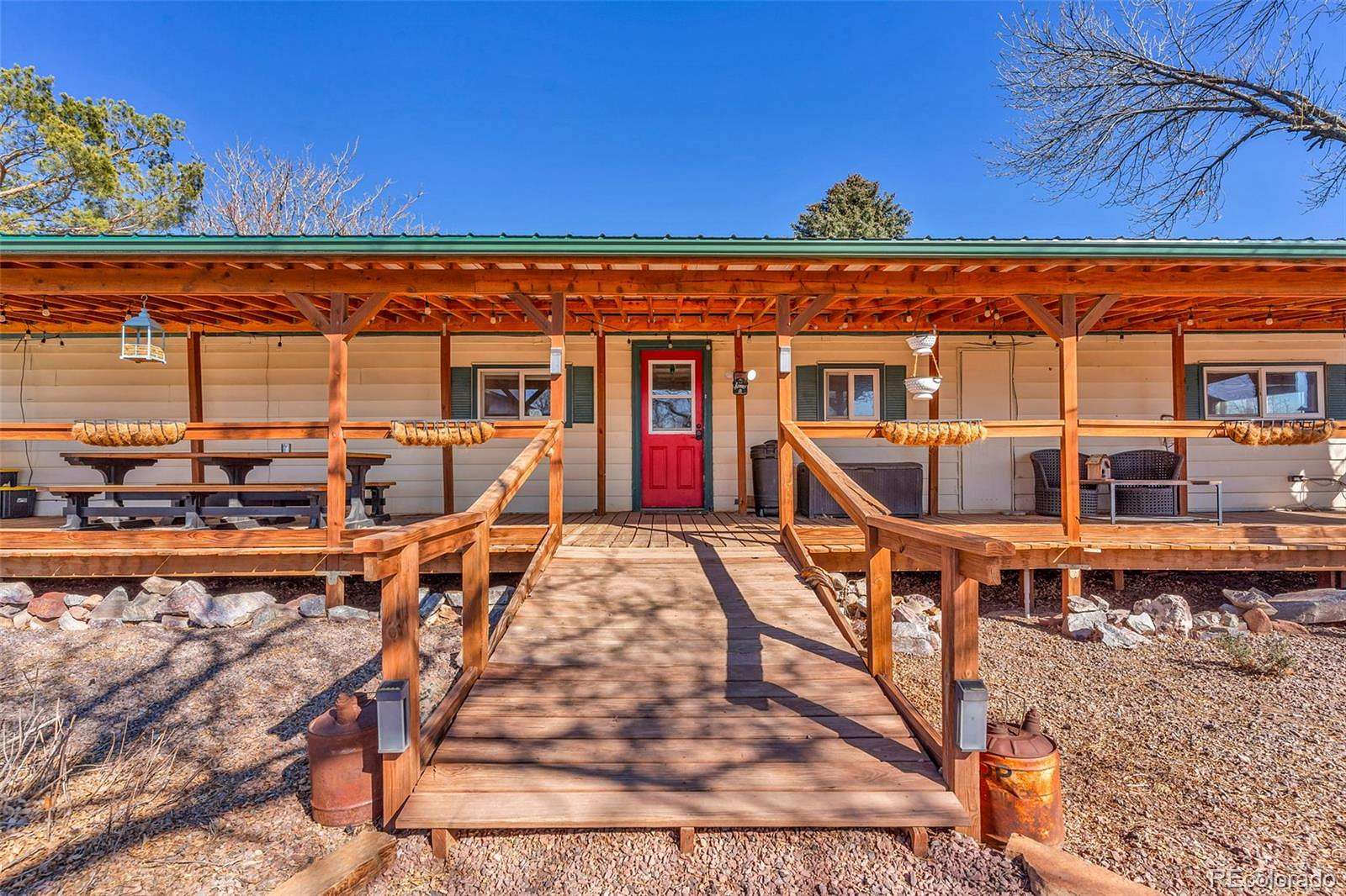 5 Acres of Land with Home for Sale in Penrose, Colorado
