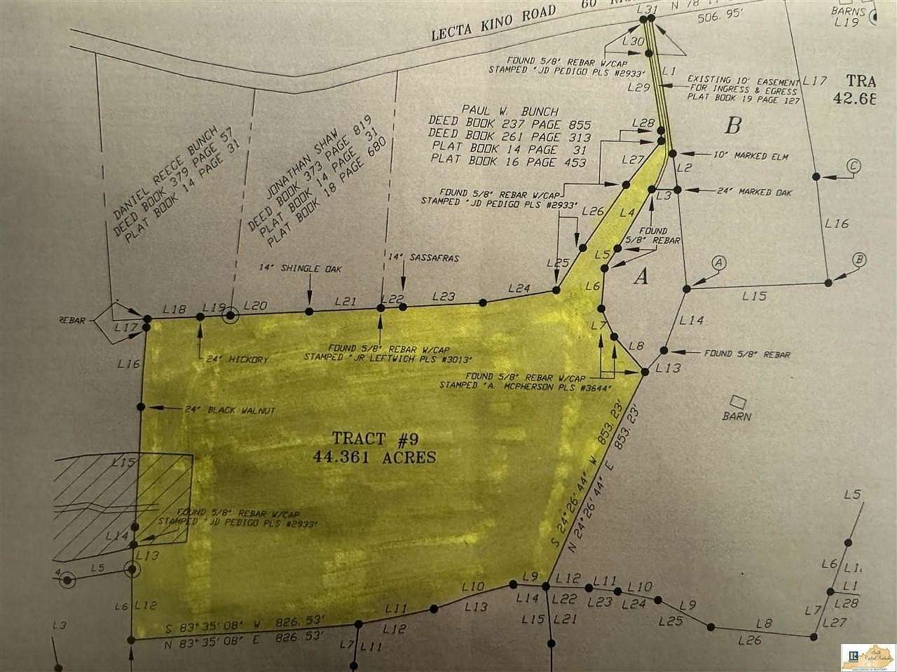 44.4 Acres of Land for Sale in Glasgow, Kentucky