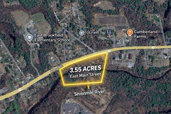 3.55 Acres of Land for Sale in East Brookfield, Massachusetts