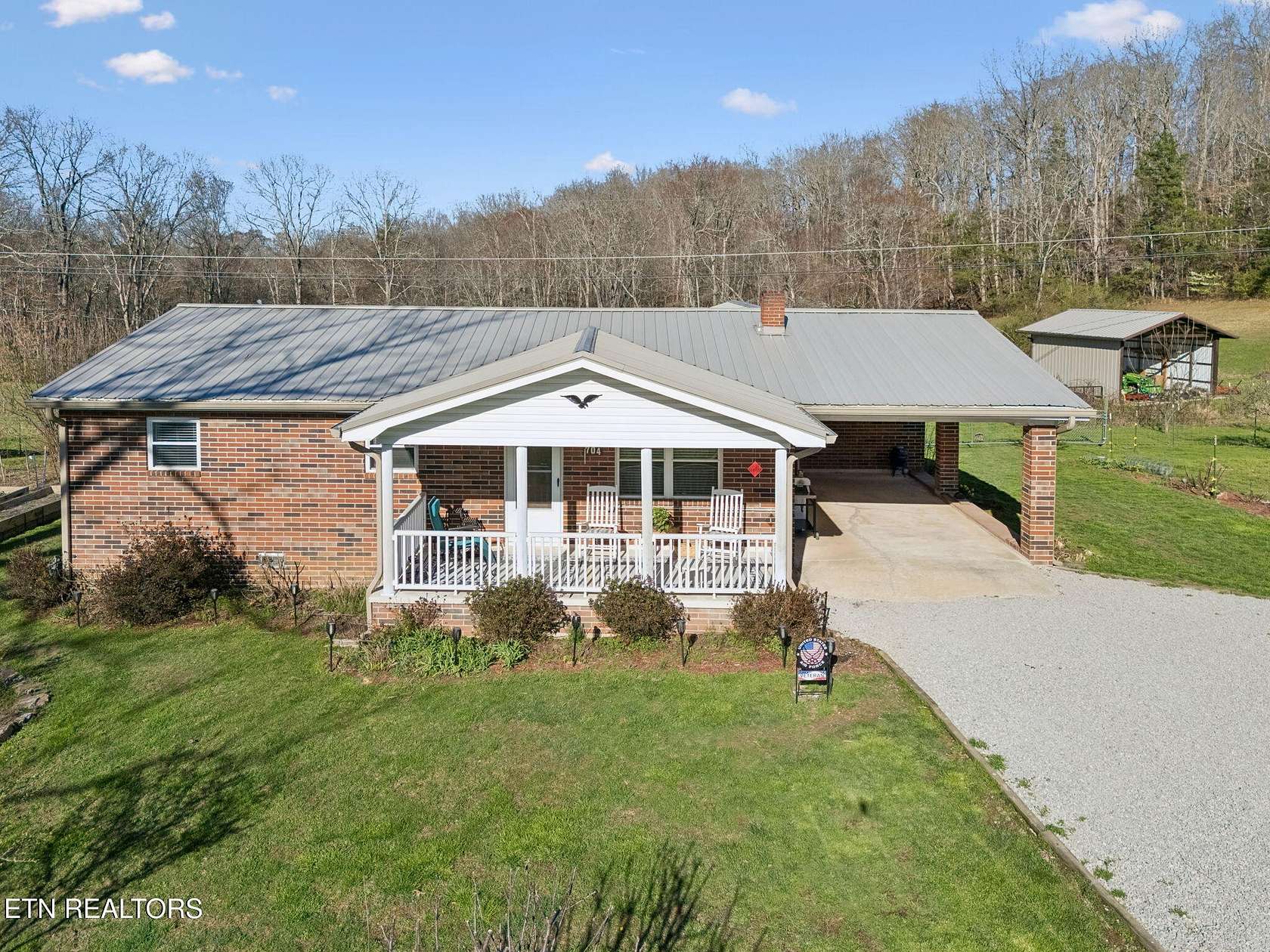 3.67 Acres of Land with Home for Sale in Sunbright, Tennessee