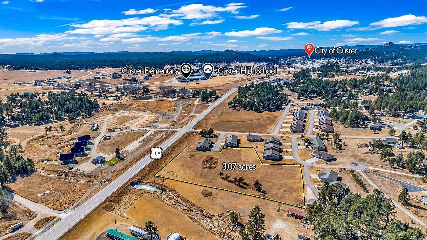 3 Acres of Mixed-Use Land for Sale in Custer, South Dakota