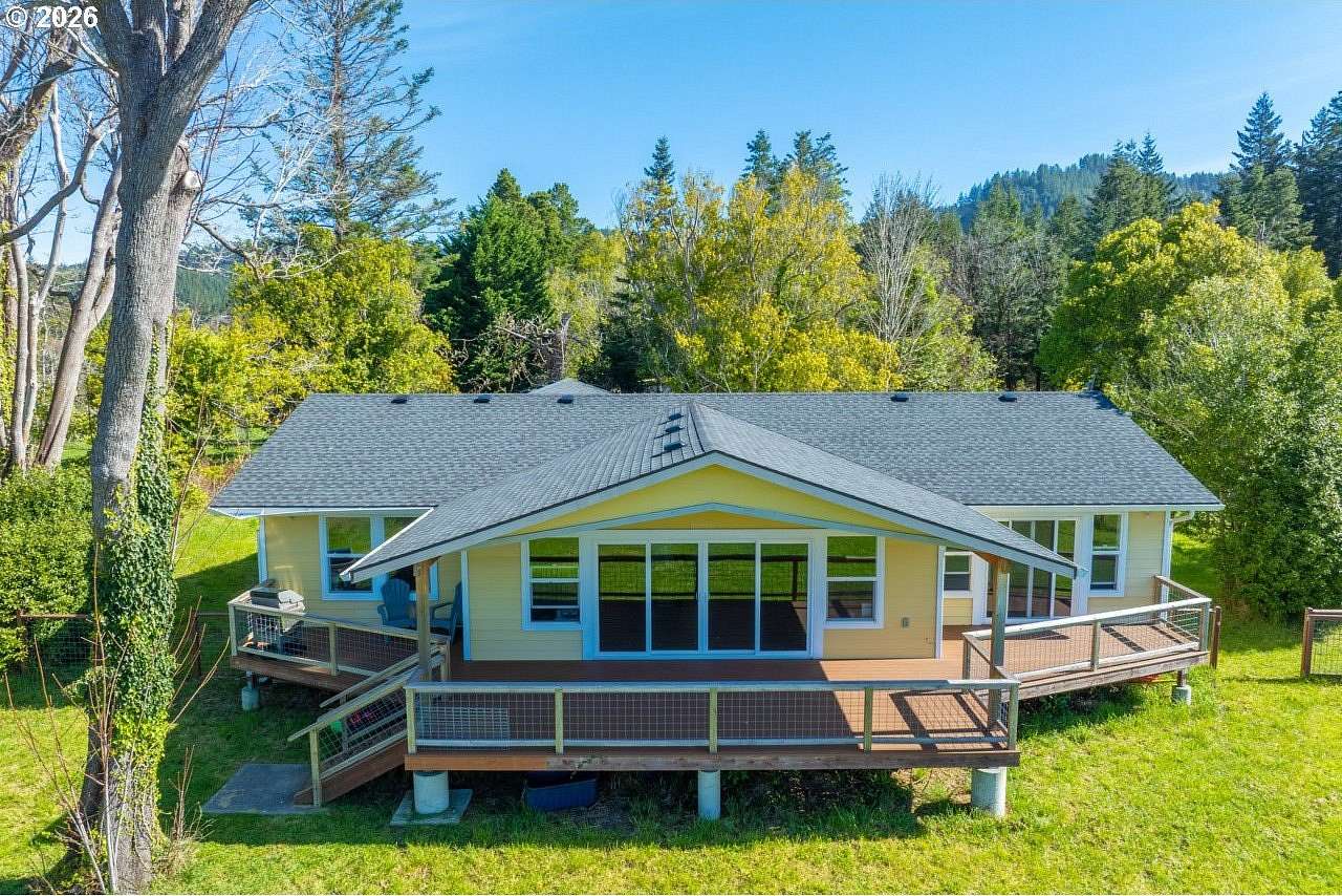 2.7 Acres of Land with Home for Sale in Gold Beach, Oregon