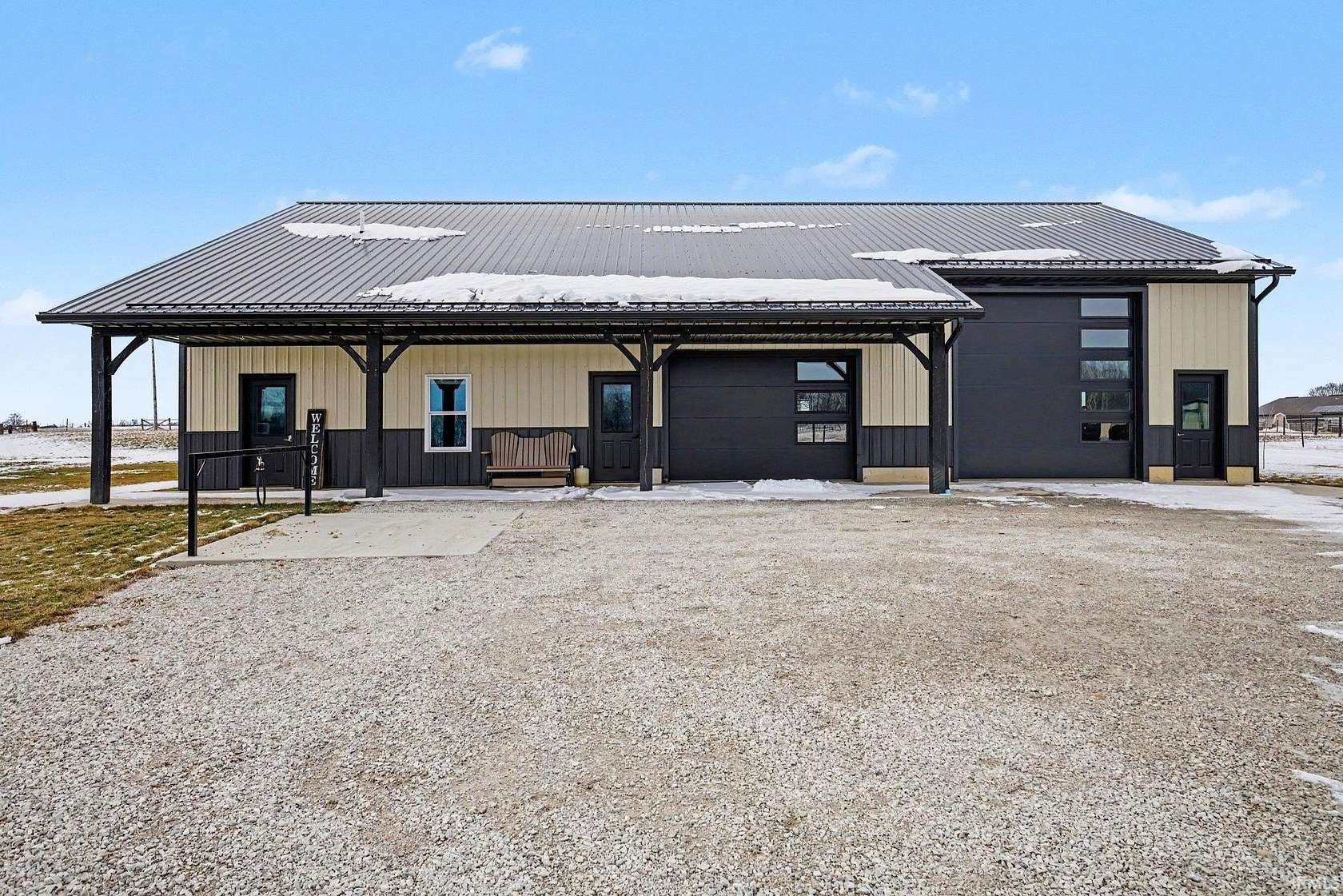 10 Acres of Land with Home for Auction in Millersburg, Indiana