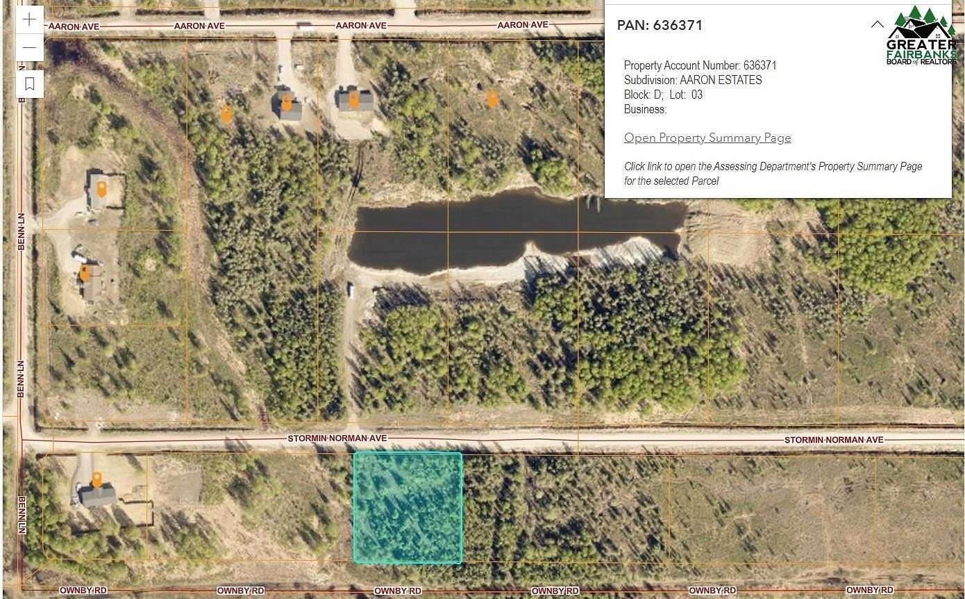 0.95 Acres of Residential Land for Sale in North Pole, Alaska