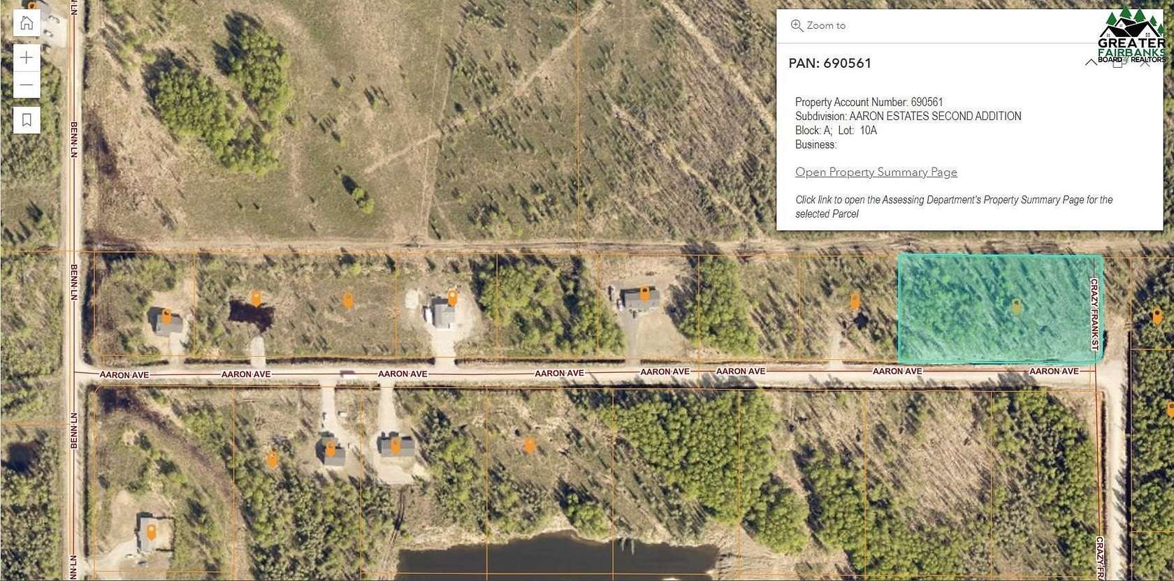 1.89 Acres of Residential Land for Sale in North Pole, Alaska