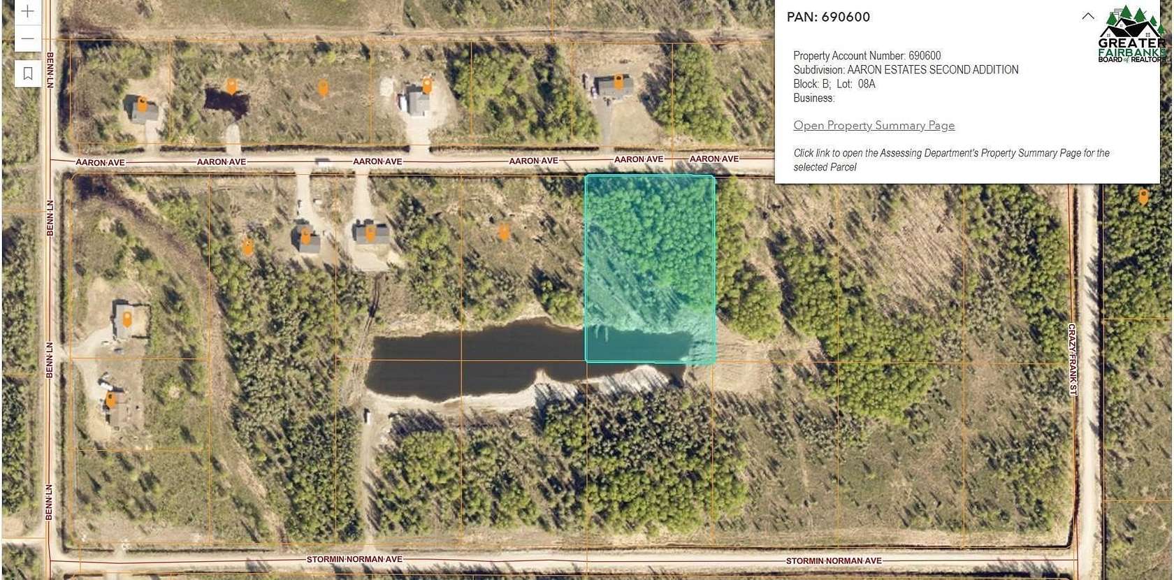 2.13 Acres of Residential Land for Sale in North Pole, Alaska