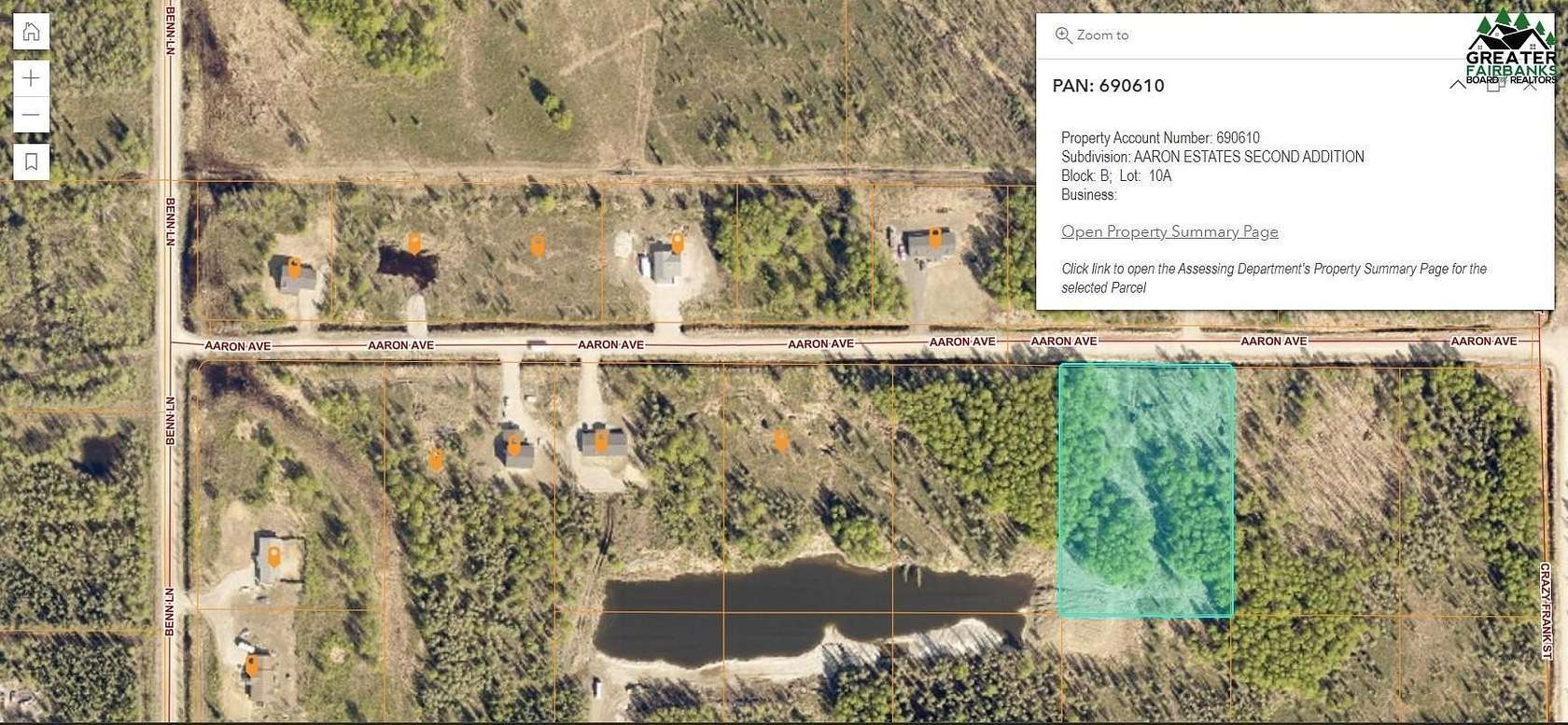 2.13 Acres of Residential Land for Sale in North Pole, Alaska