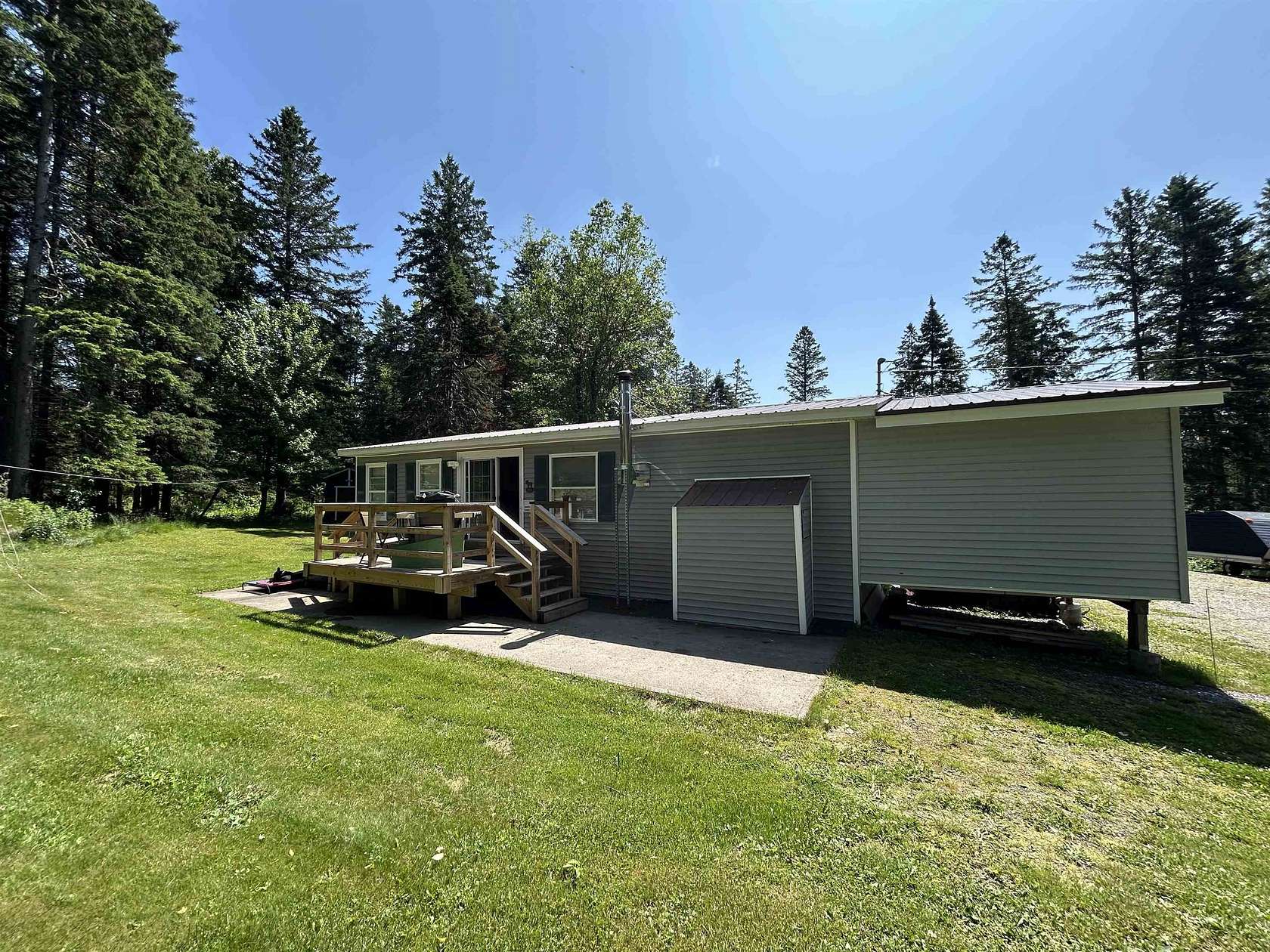 1.76 Acres of Land with Home for Sale in Pittsburg, New Hampshire