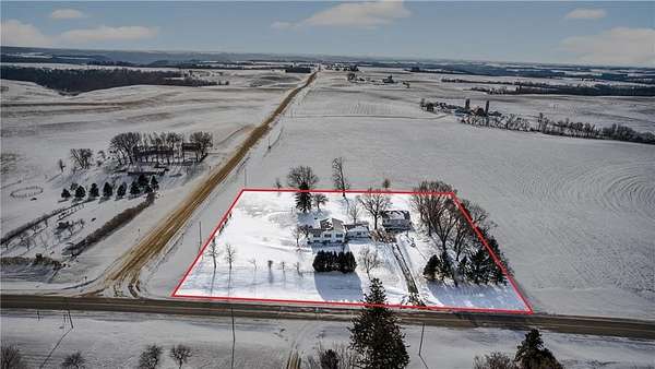3 Acres of Land with Home for Sale in Pepin Township, Minnesota