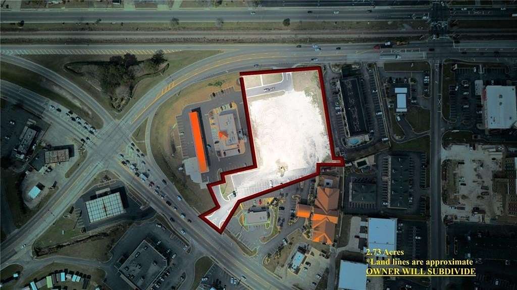 2.73 Acres of Commercial Land for Sale in Waycross, Georgia