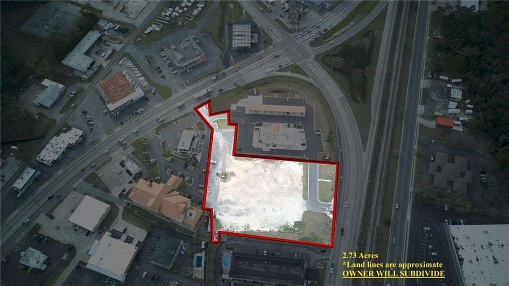 2.73 Acres of Commercial Land for Sale in Waycross, Georgia