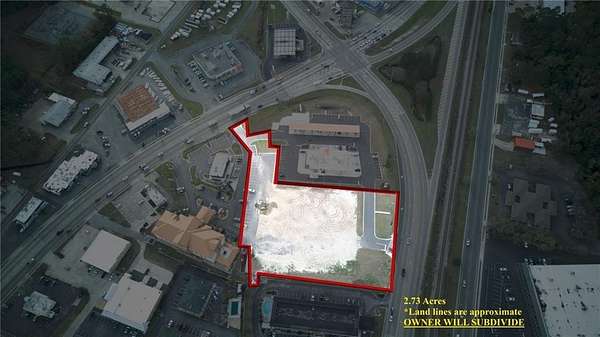 2.73 Acres of Commercial Land for Sale in Waycross, Georgia