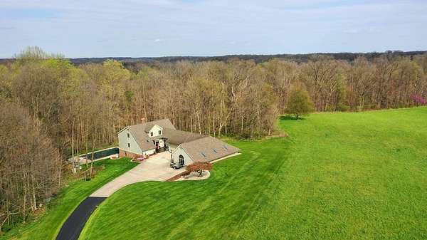 20.8 Acres of Land with Home for Sale in Sidney, Ohio