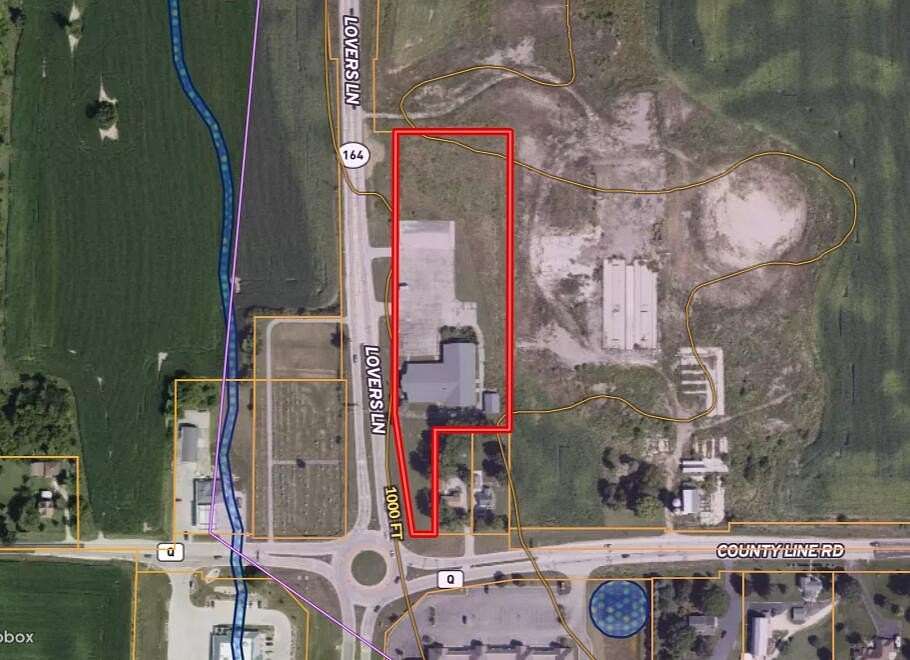 5 Acres of Improved Commercial Land for Sale in Colgate, Wisconsin