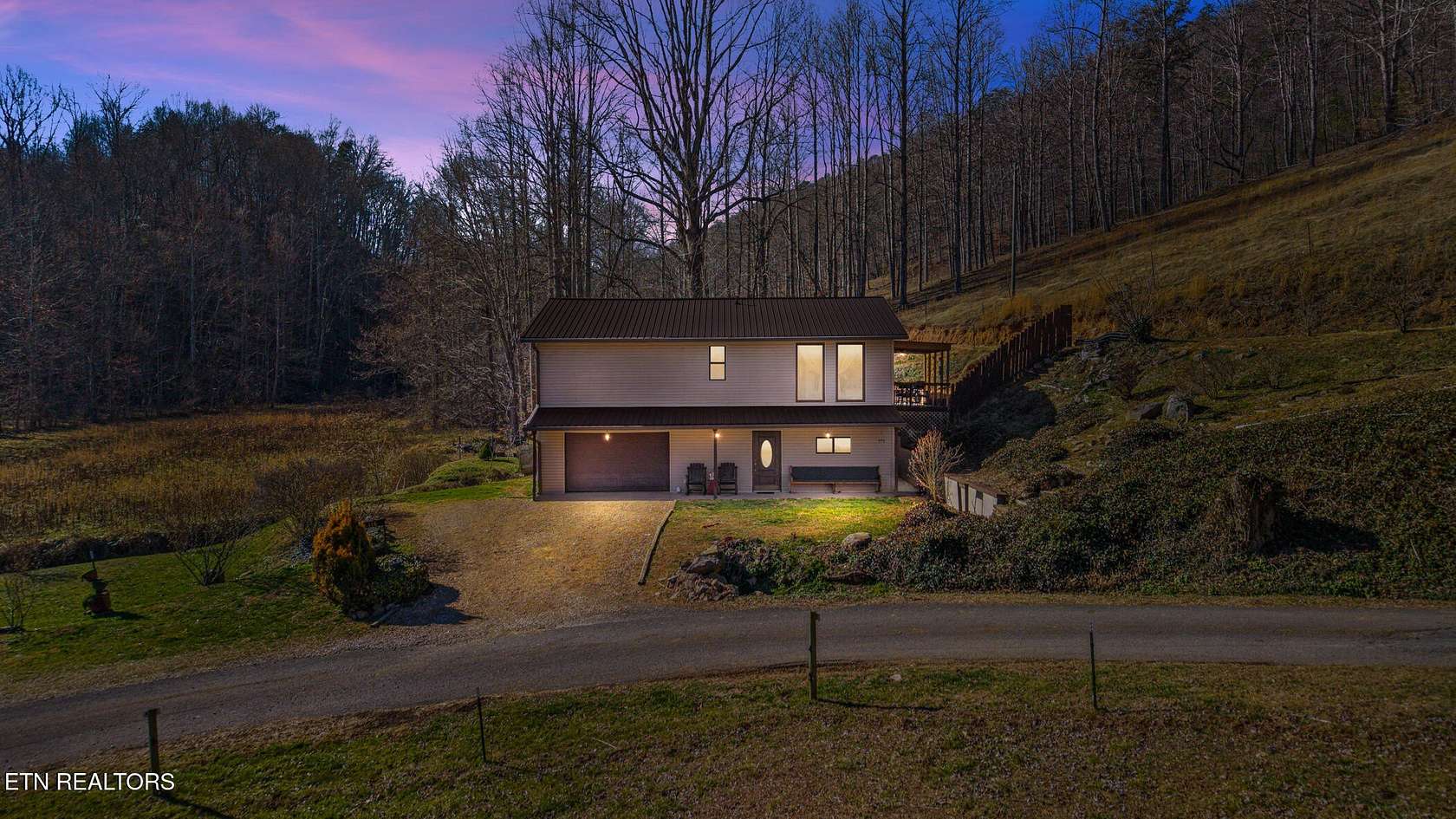 14.5 Acres of Land with Home for Sale in Rogersville, Tennessee