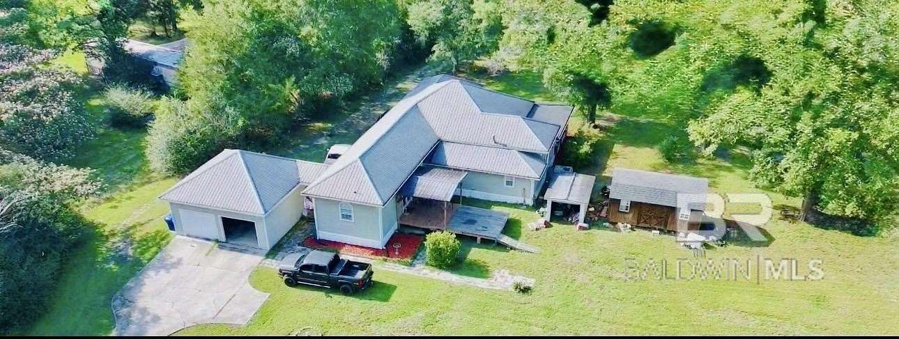 4.8 Acres of Land with Home for Sale in Andalusia, Alabama