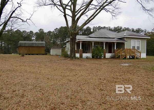 4.8 Acres of Land with Home for Sale in Andalusia, Alabama