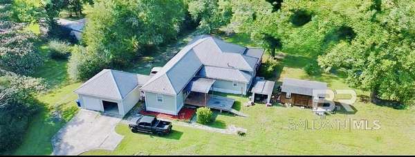 4.8 Acres of Land with Home for Sale in Andalusia, Alabama