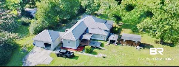 4.8 Acres of Land with Home for Sale in Andalusia, Alabama