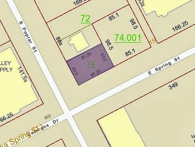 0.09 Acres of Commercial Land for Sale in Florence, Alabama
