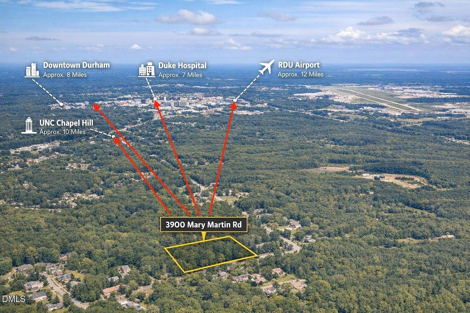 0.49 Acres of Residential Land for Sale in Durham, North Carolina